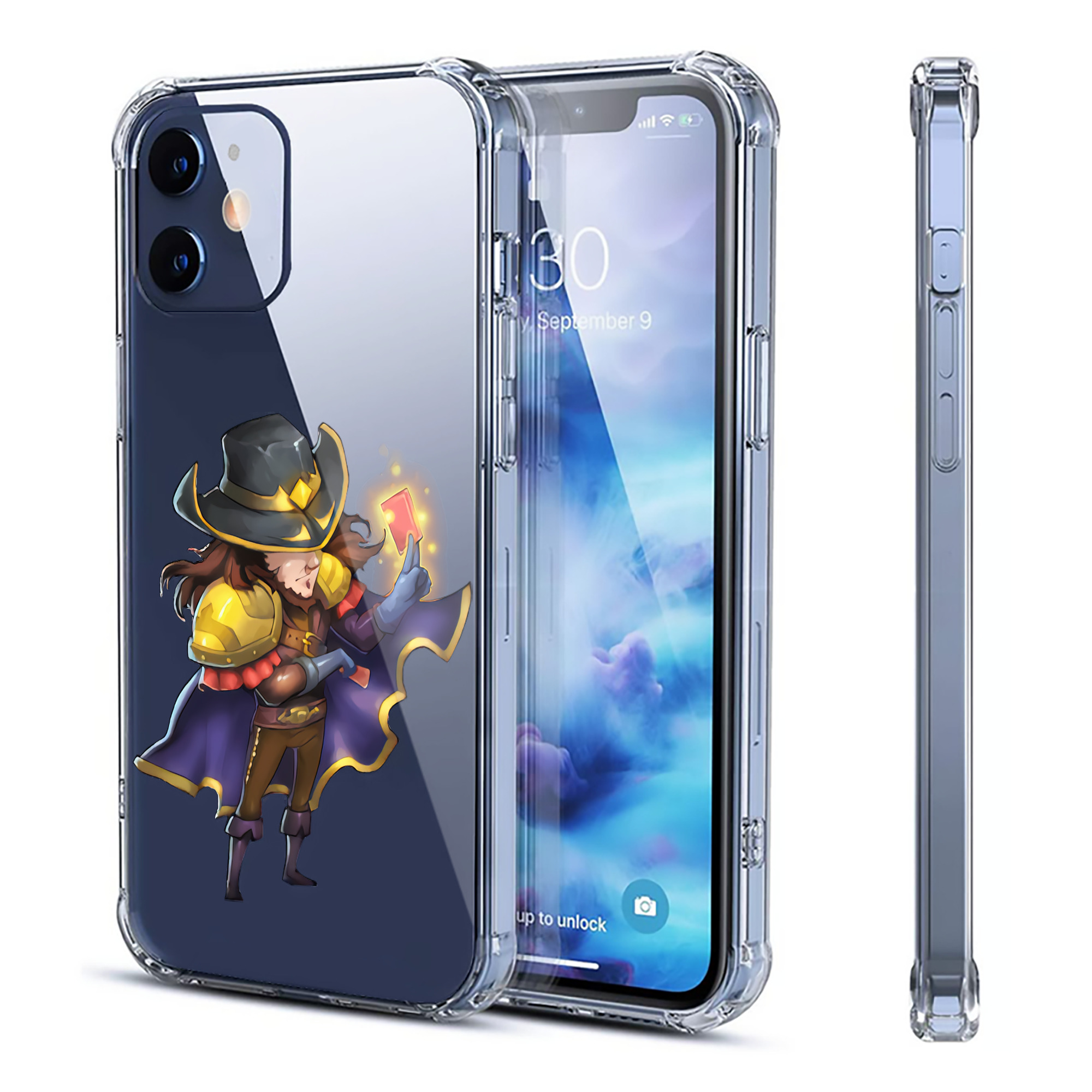 （画像用） リーグ・オブ・レジェンド League of Legends LOL 【iPhone 12シリーズ対応】透明スマホケース（クリアソフトケース）